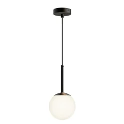 Sklep Kaja Klasyczny, pojedynczy zwis z kloszem ⌀15cm MOD321PL-01B BASIC FORM Fashion