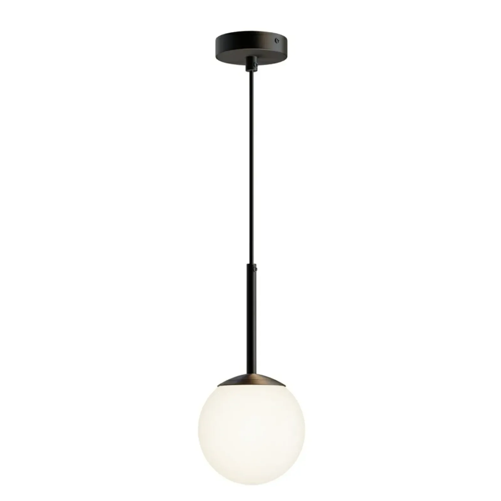 Sklep Kaja Klasyczny, pojedynczy zwis z kloszem ⌀15cm MOD321PL-01B BASIC FORM Fashion