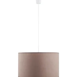 Sklep Kaja Klasyczny żyrandol z beżowym abażurem ⌀30cm TK 3466 z serii RONDO Outlet