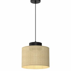Sklep Kaja Klasyczny żyrandol z plecioną osłoną żarówki LX 5212 JUTE | Kaja Fashion