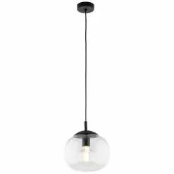 Sklep Kaja Klasyczny zwis, szklany klosz ⌀25cm TK 4816 VIBE TRANSPARENT | Kaja Cheap