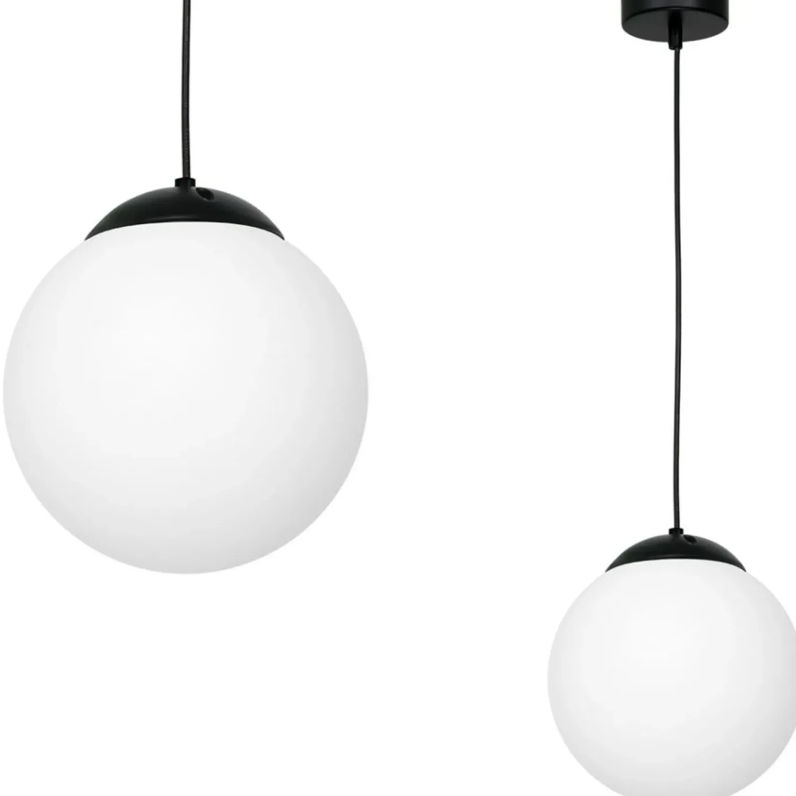 Sklep Kaja Klasyczny zwis z kulistym kloszem MLP6522 LIMA | Kaja Oświetlenie Outlet