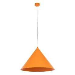 Sklep Kaja Kolorowa lampa wisząca do kuchni TK 10088 CONO ORANGE | Kaja Hot