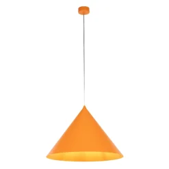 Sklep Kaja Kolorowa lampa wisząca do kuchni TK 10088 CONO ORANGE | Kaja Hot