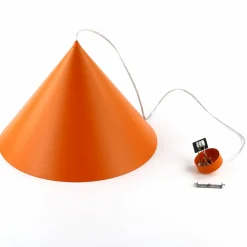 Sklep Kaja Kolorowa lampa wisząca do kuchni TK 10088 CONO ORANGE | Kaja Hot