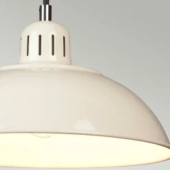 Sklep Kaja Kremowa lampa wisząca, klasyka FRANKLIN-P-CR z serii FRANKLIN kremowe Clearance