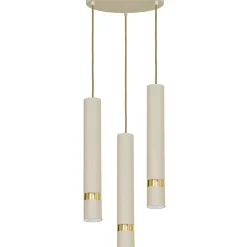 Sklep Kaja Kremowo-złota lampa wisząca na schody LX 9517 RENO | Kaja Oświetlenie Cheap