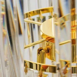 Sklep Kaja Królewska, kryształowa lampa wisząca ZM 19002/40-GLD LUXE | Kaja Outlet