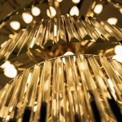 Sklep Kaja Królewska, kryształowa lampa wisząca ZM 19002/40-GLD LUXE | Kaja Outlet