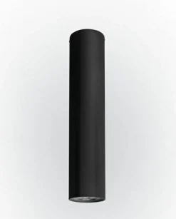 Sklep Kaja Krótka, czarna tuba natynkowa GU10 15cm 67728 PIANO | Kaja Oświetlenie* Plafony Nowoczesne