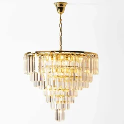 Sklep Kaja Kryształowa lampa do wnętrza glamour ZM 17701/20-GLD VERSAILLES | Kaja Best