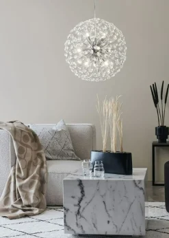 Sklep Kaja Kryształowa lampa sufitowa w kształcie kuli 108101 | Kaja Oświetlenie Discount