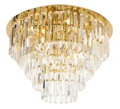Sklep Kaja Kryształowy, elegancki plafon Ø60cm MX C0206 MONACO | Kaja Oświetlenie Flash Sale