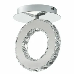 Sklep Kaja Kryształowy spot LED w stylu glamour MX3713-1-3CT GIRONA | Kaja* Lampy Led|Plafony Nowoczesne