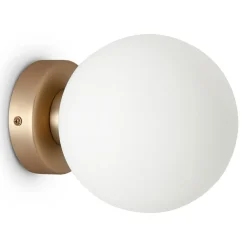 Sklep Kaja Kulista lampa ścienna do sypialni ⌀15cm MOD321WL-01G1 BASIC FORM* Kinkiety Tradycyjne