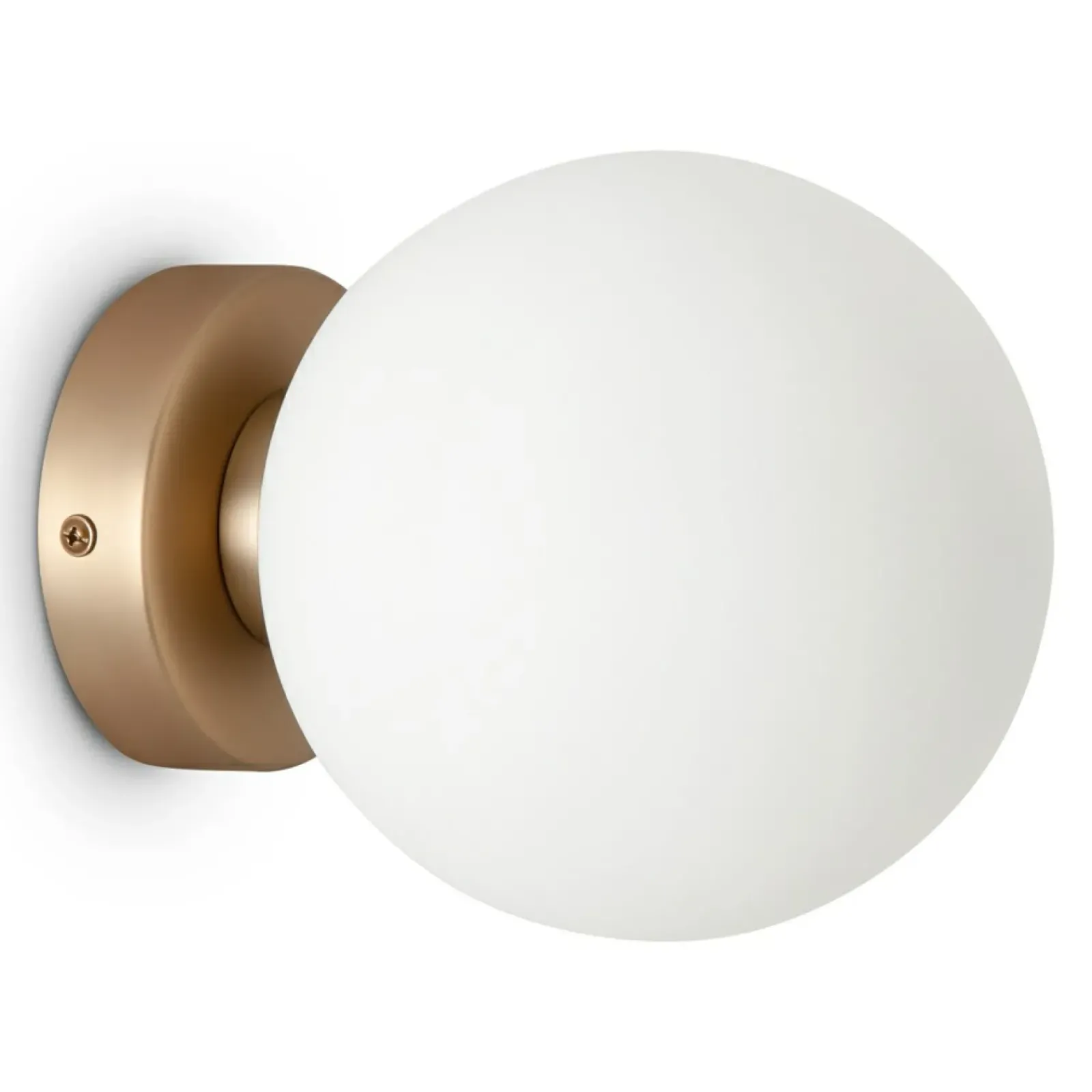 Sklep Kaja Kulista lampa ścienna do sypialni ⌀15cm MOD321WL-01G1 BASIC FORM* Kinkiety Tradycyjne