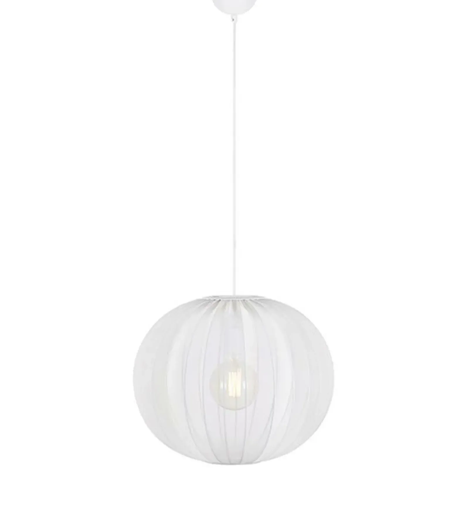 Sklep Kaja Kulista lampa lampion z białym abażurem 108792 FLORENCE | Kaja Store