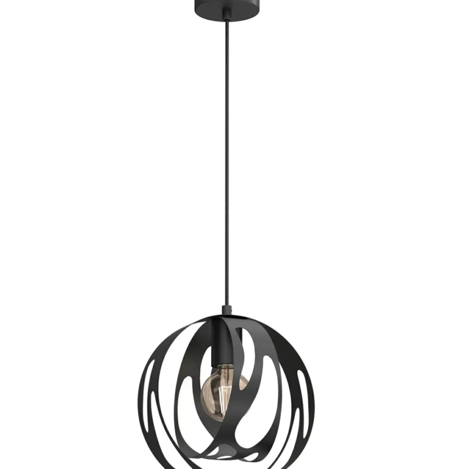 Sklep Kaja Kulista, ozdobna lampa wisząca do sypialni LX 4858 AGAVA | Kaja Clearance