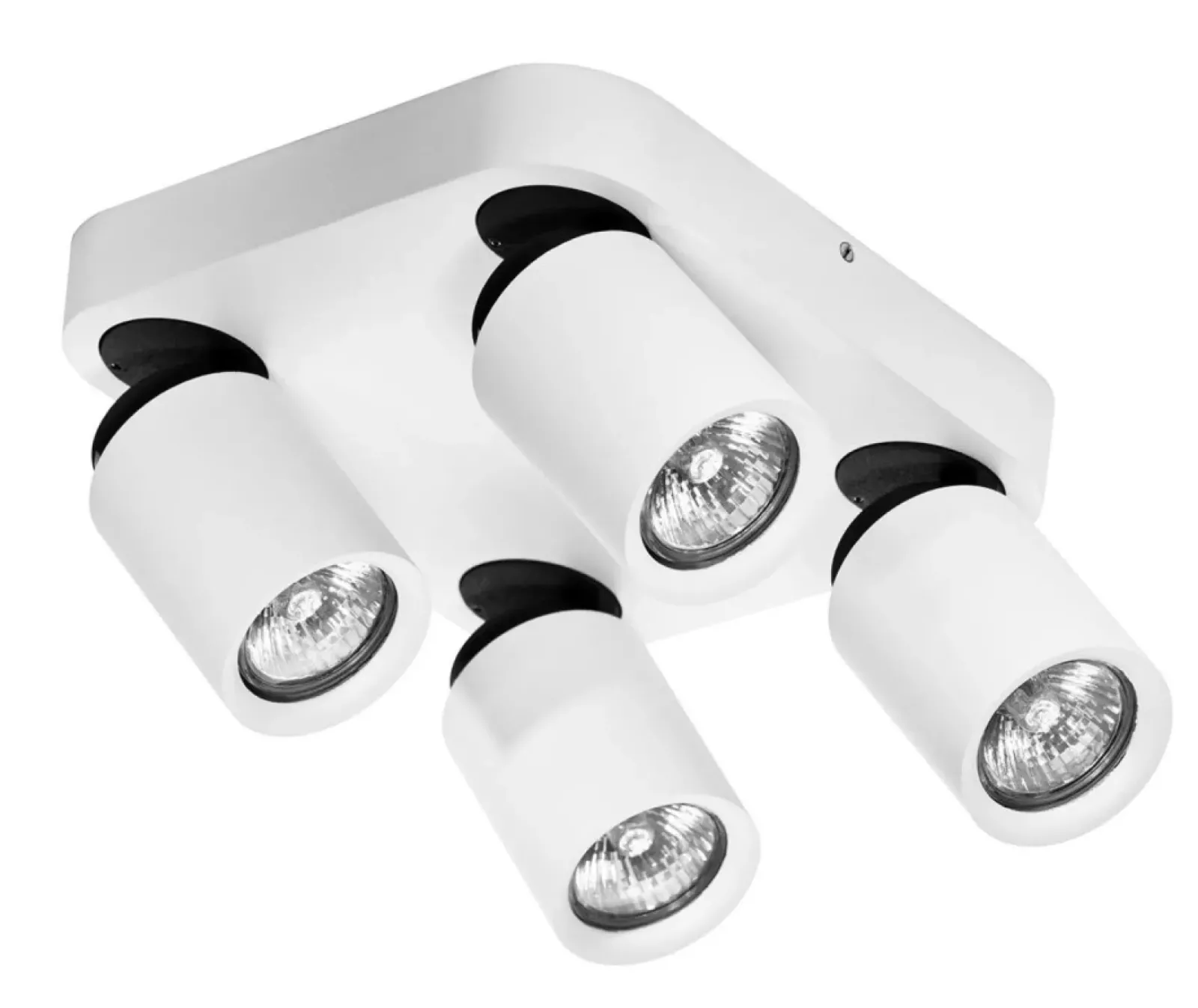 Sklep Kaja Kwadratowa lampa sufitowa z ruchomymi tubami AZ0682 TOMI | Kaja Store