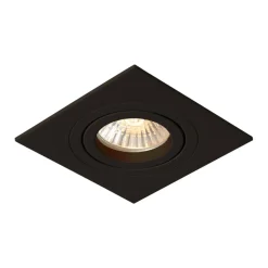 Sklep Kaja Kwadratowe oczko podtynkowe LP-2780/1RS BK METIS | Kaja Oświetlenie* Oprawy Podtynkowe