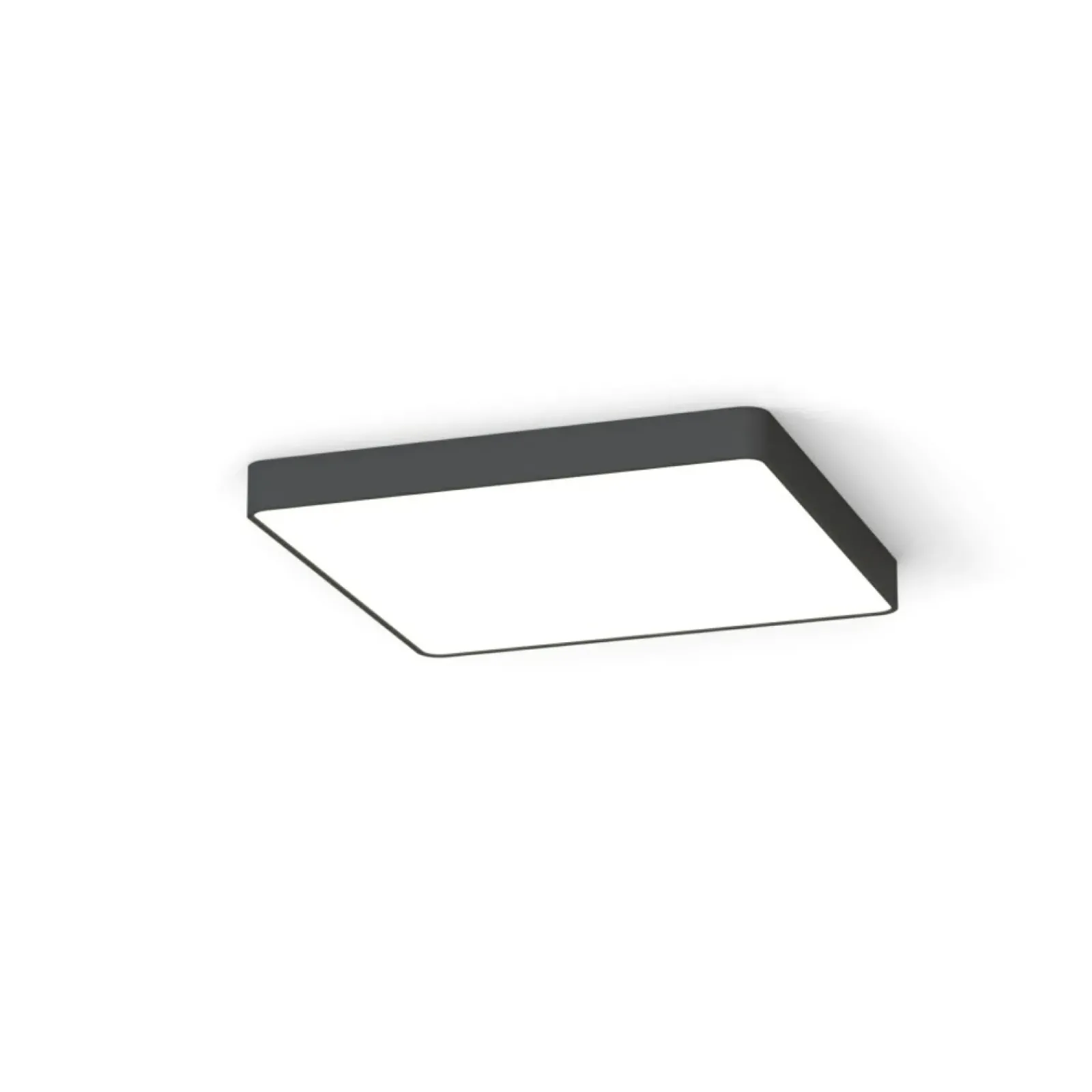 Sklep Kaja Kwadratowy plafon, lampa sufitowa, kolor grafitu 7530 | Kaja* Plafony Klasyczne