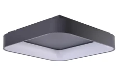 Sklep Kaja Kwadratowy plafon LED do holu 45x45cm z pilotem AZ4004 SOLVENT | Kaja* Plafony Nowoczesne|Lampy Led