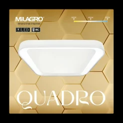 Sklep Kaja Kwadratowy plafon ledowy, moc 38W ML7928 z serii QUADRO | Kaja Oświetlenie* Lampy Led|Plafony Nowoczesne