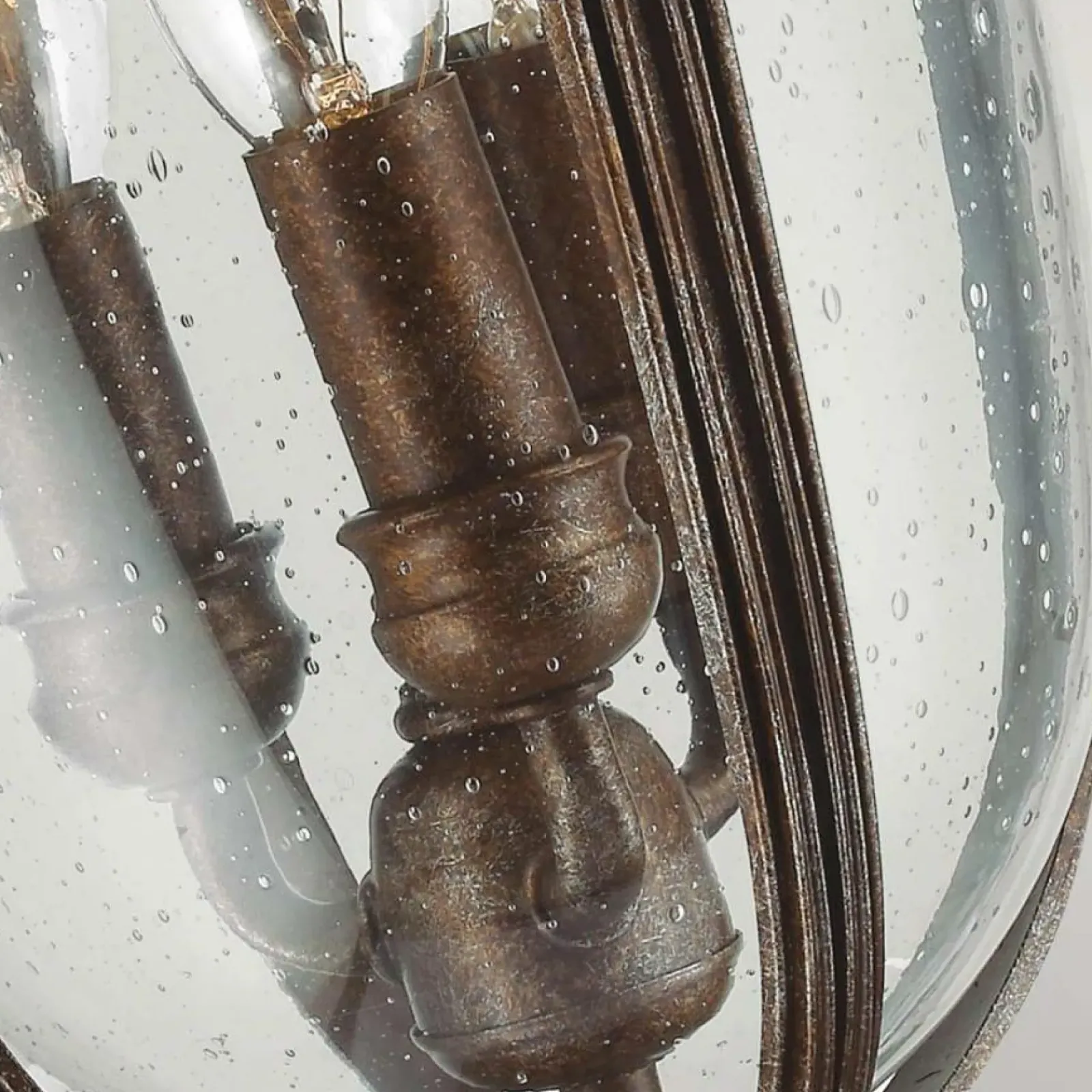 Sklep Kaja Lampa 3 punkty światła, FE-EB3-M-BRB z serii ENGLISH BRIDLE* Lampy Ogrodowe Stojące