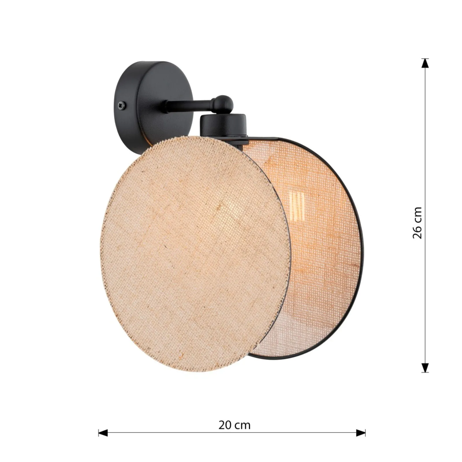 Sklep Kaja Lampa ścienna do sypialni w stylu boho 1328/K1 MOTIF | Kaja* Kinkiety Tradycyjne