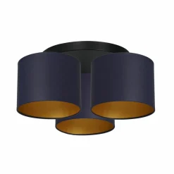 Sklep Kaja Lampa ścienna, granatowo-złote abażury LX 3564 z serii ARDEN | Kaja Clearance