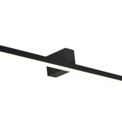 Sklep Kaja Lampa ścienna LED nad lustro łazienkowe LP-778/1W L BK z serii NEVADA* Lampy Led