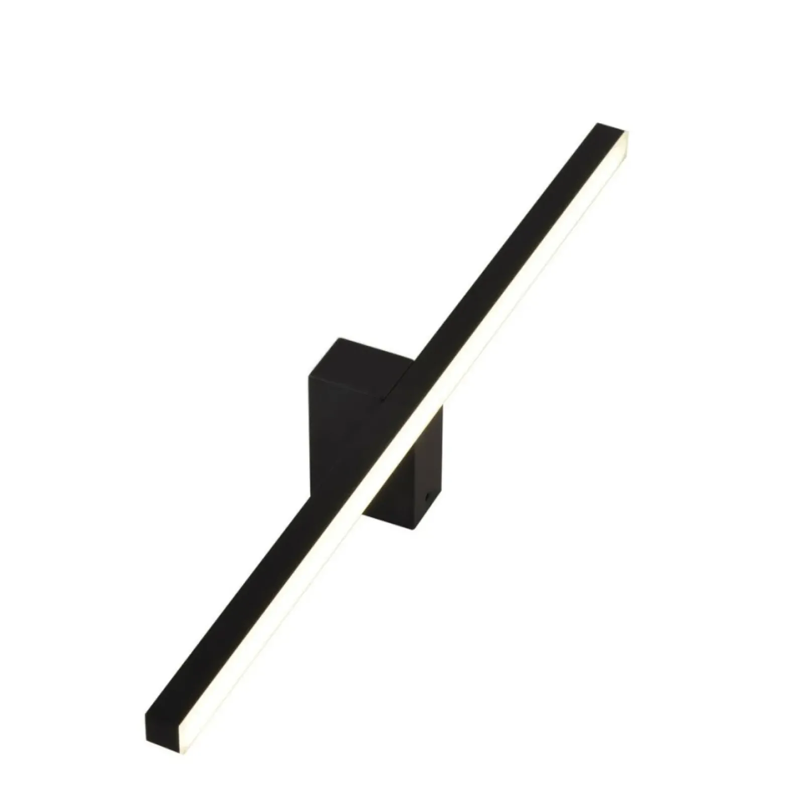 Sklep Kaja Lampa ścienna LED nad lustro łazienkowe LP-778/1W L BK z serii NEVADA* Lampy Led
