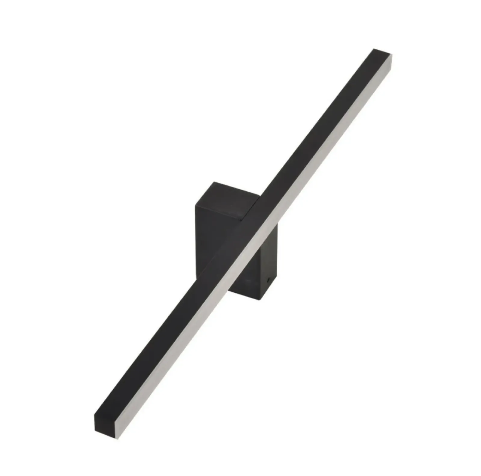 Sklep Kaja Lampa ścienna LED nad lustro łazienkowe LP-778/1W L BK z serii NEVADA* Lampy Led