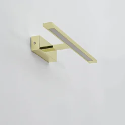 Sklep Kaja Lampa ścienna LED złota, łazienkowa GS-LWB-12W GOLD ISLA | Kaja* Lampy Led
