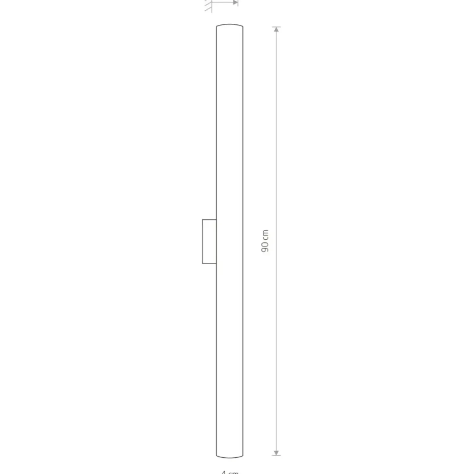 Sklep Kaja Lampa ścienna ze zintegrowanym LED-em 8120 | Kaja Oświetlenie* Lampy Led|Kinkiety Tradycyjne