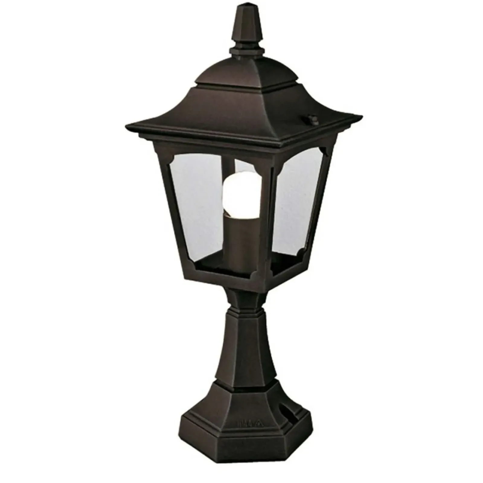 Sklep Kaja Lampa cokołowa, oświetlenie ogrodu CPM4-BLACK z serii CHAPEL MINI* Lampy Ogrodowe Stojące