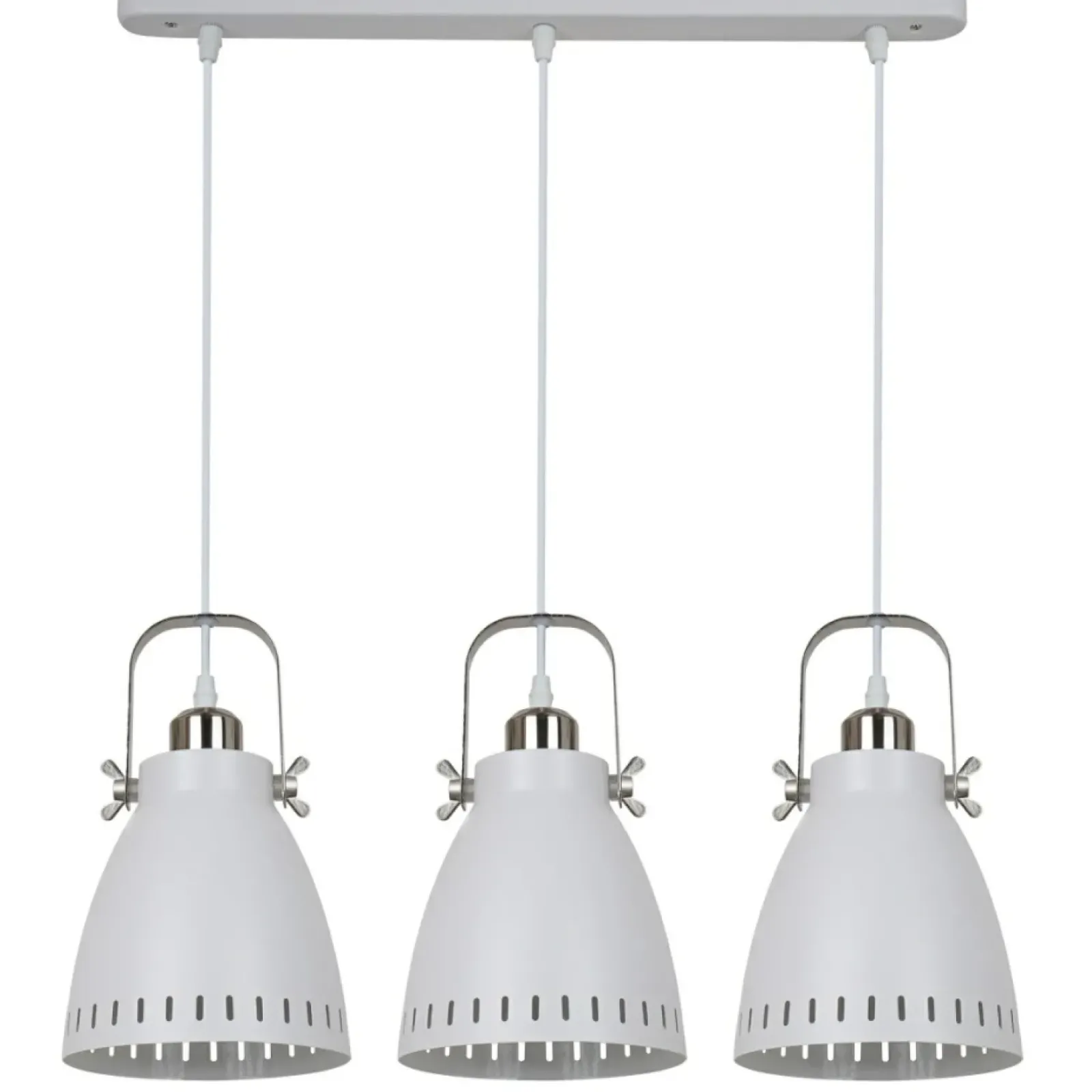 Sklep Kaja Lampa do kuchni MD-HN8026S-3-WH+S.NICK FRANKLIN | Kaja Oświetlenie Fashion