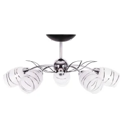 Sklep Kaja Lampa do nowoczesnego salonu K-JSL-6093/5 CHR XENA | Kaja Oświetlenie* Randole Tradycyjne|Żyrandole Tradycyjne - Retro