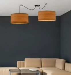 Sklep Kaja Lampa do podwieszania z motywem drewna 32-18380 LEGNO P | Kaja Best Sale