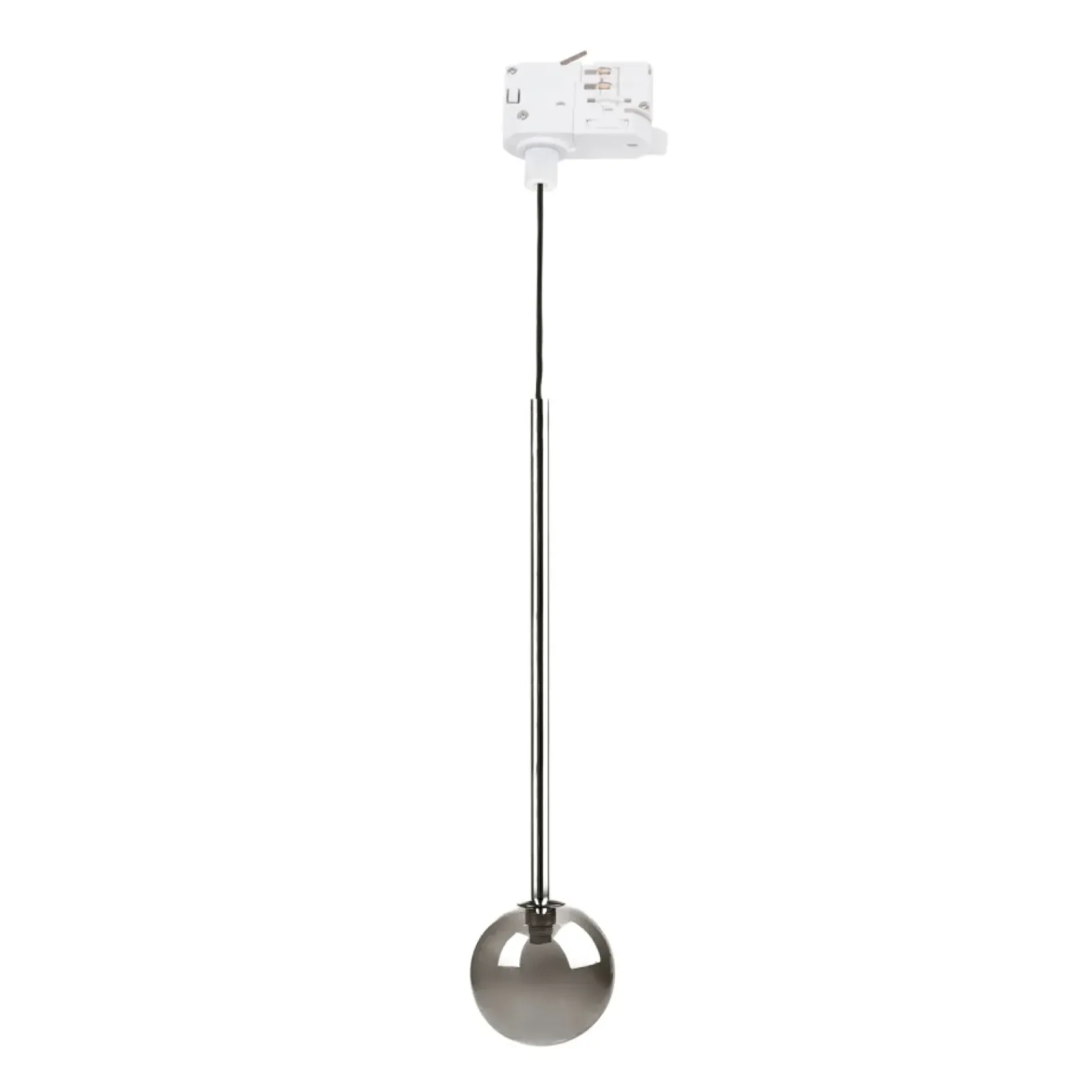 Sklep Kaja Lampa do szyny, dymiona kula na zwisie ZM 9040WH SZ.TRÓJOBWODOWA* Szynoprzewody Natynkowe