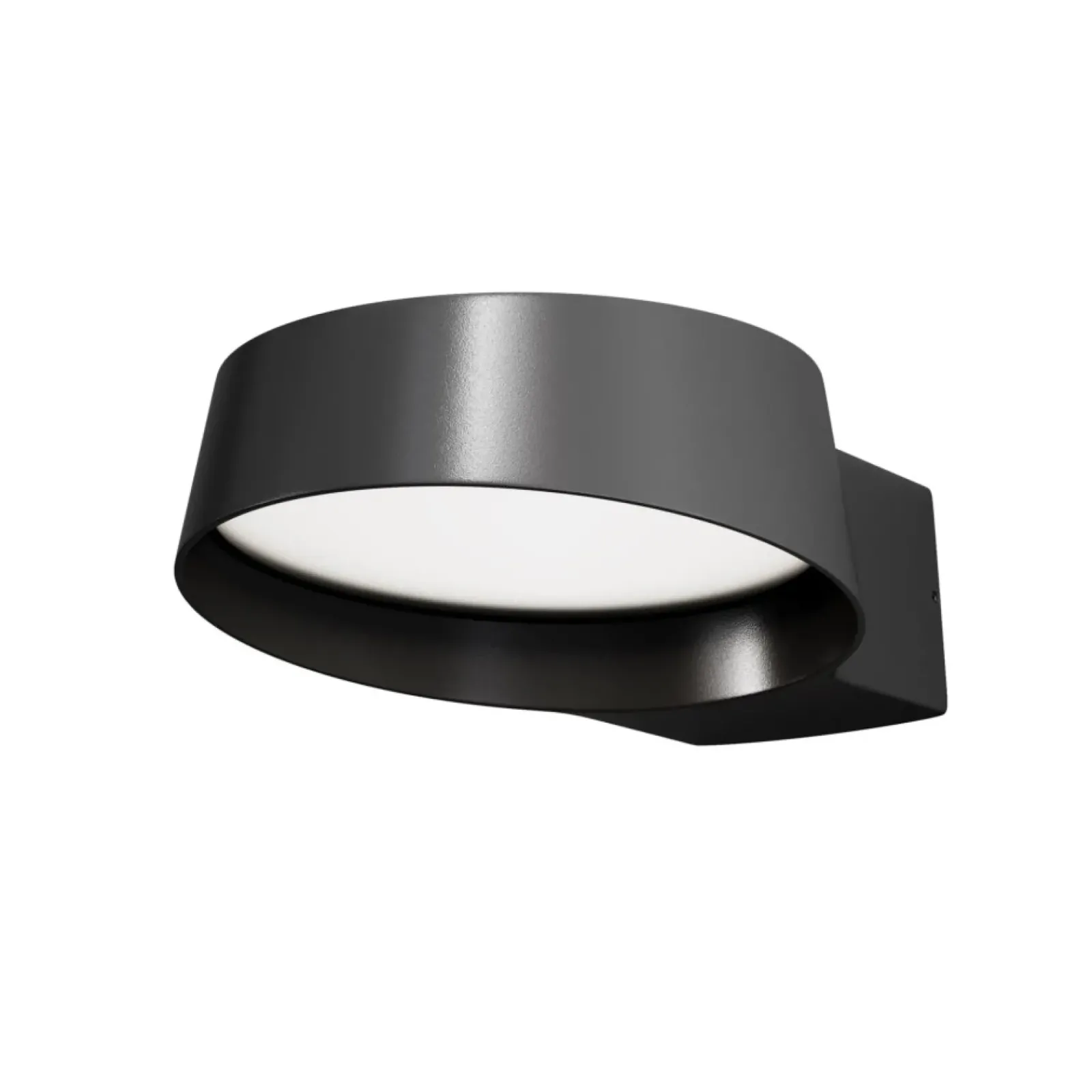 Sklep Kaja Lampa elewacyjna czarna, LED 12W O443WL-L12GF3K z serii SHARE* Kinkiety Ogrodowe