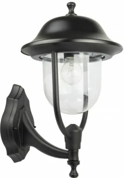 Sklep Kaja Lampa elewacyjna w czarnym kolorze K 3012/1/O g z serii PRINCE | Kaja Oświetleni* Kinkiety Ogrodowe