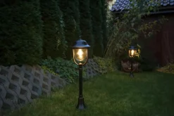 Sklep Kaja Lampa elewacyjna w czarnym kolorze K 3012/1/O g z serii PRINCE | Kaja Oświetleni* Kinkiety Ogrodowe