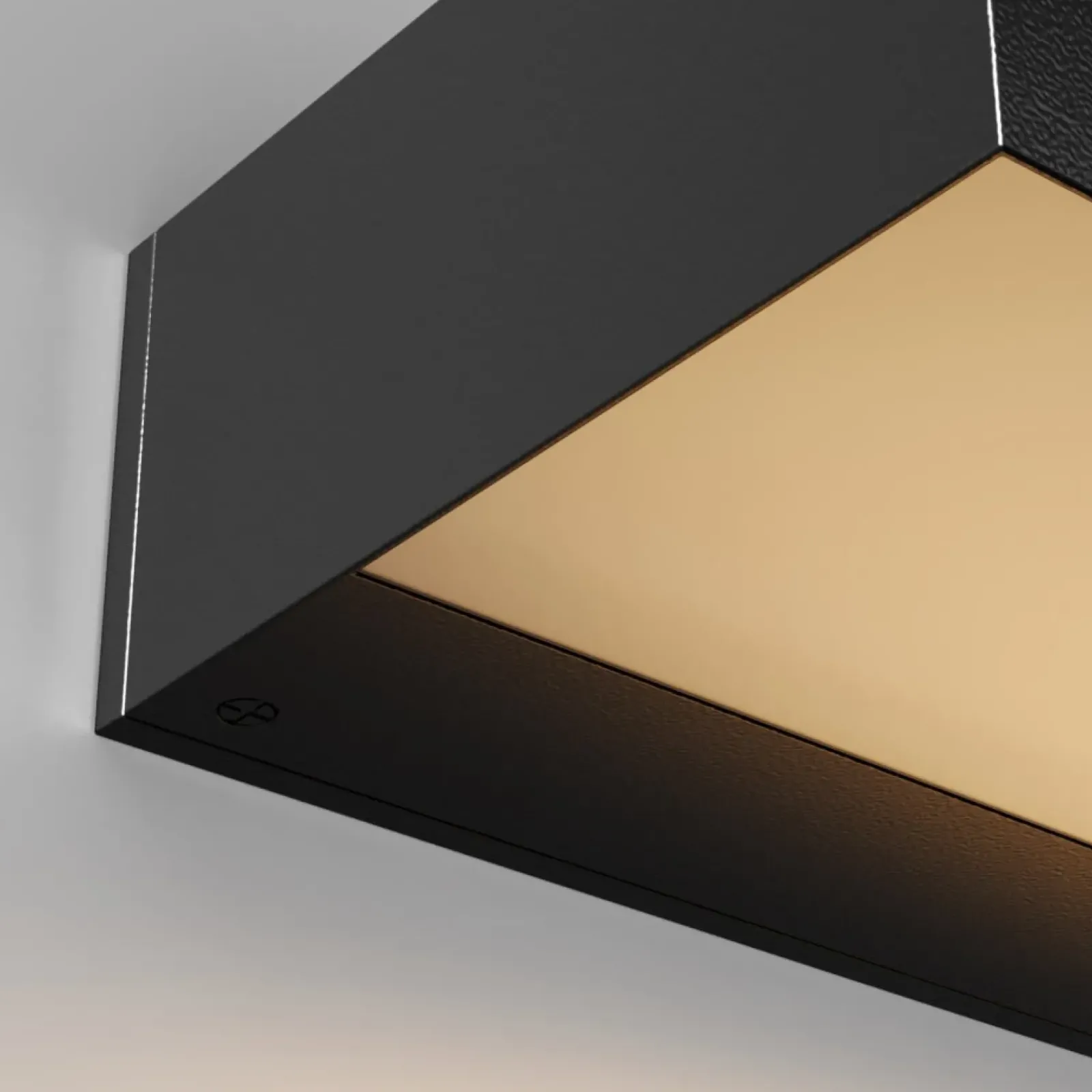 Sklep Kaja Lampa elewacyjna w czarnym kolorze, LED O428WL-L10GF3K z serii LOT* Kinkiety Ogrodowe