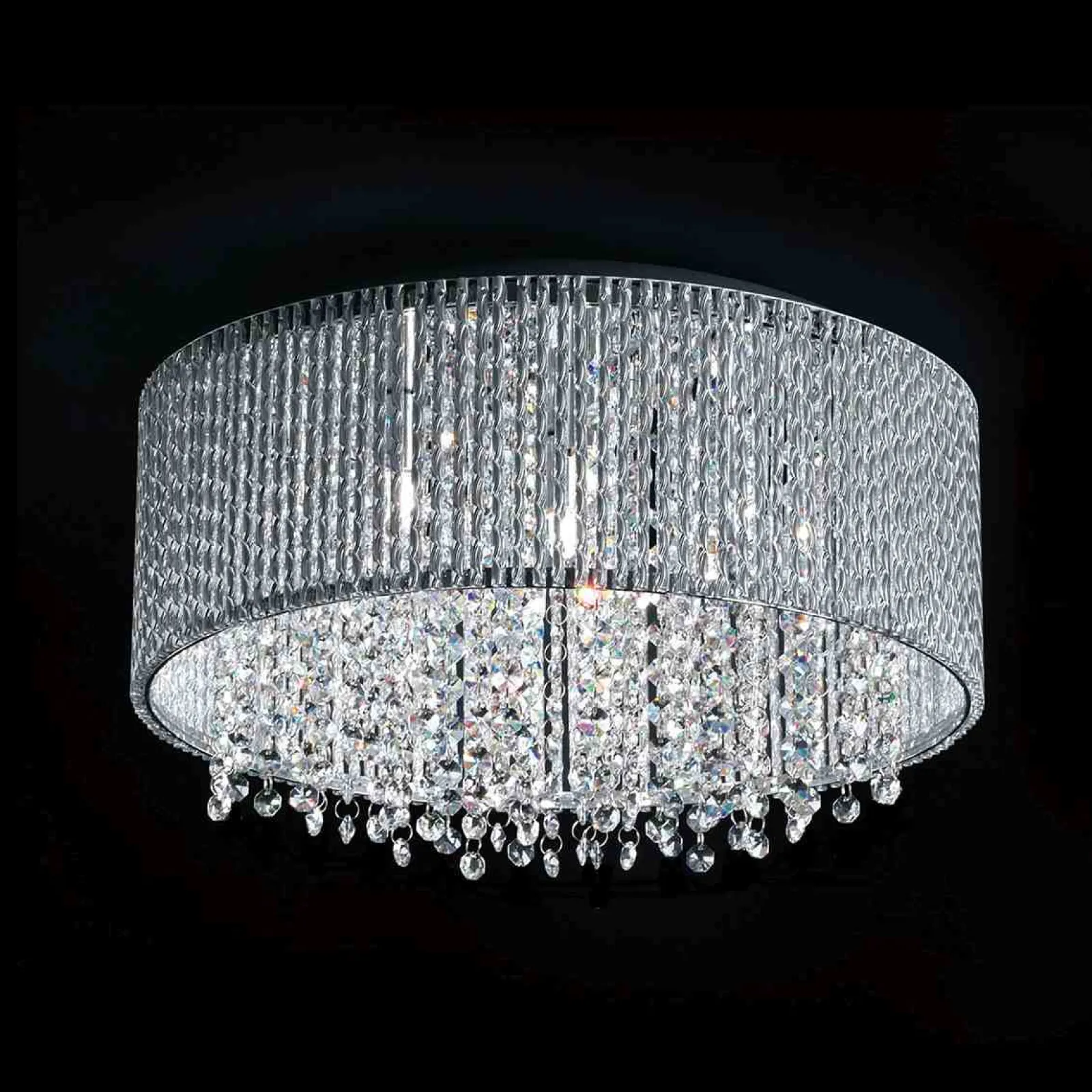 Sklep Kaja Lampa glamour z kryształkami C0207-07D-B5QL ANABELLA | Kaja* Plafony Nowoczesne