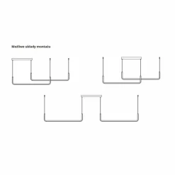 Sklep Kaja Lampa LED do dowolnego rozmieszczenia LP-1015/2P BASIC MALAWI | Kaja Clearance