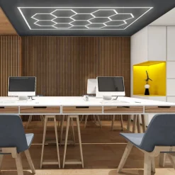 Sklep Kaja Lampa LED na sufit i ścianę LP-0109/2C 4K GEOMETRIC SYSTEM | Kaja* Plafony Nowoczesne|Lampy Led