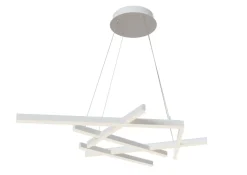 Sklep Kaja Lampa LED o designerskim kształcie MOD016PL-L75W LINE | Kaja biały Flash Sale