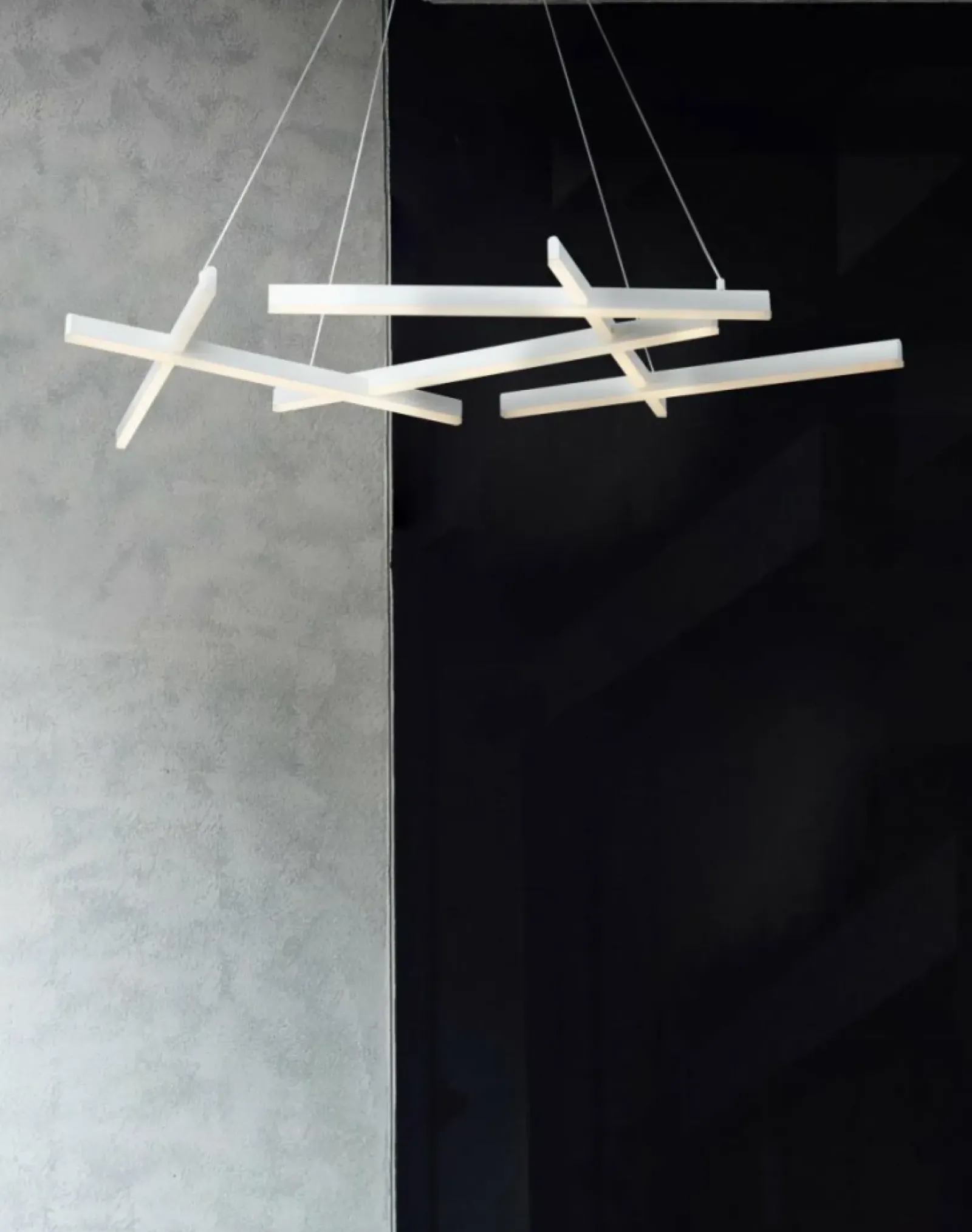 Sklep Kaja Lampa LED o designerskim kształcie MOD016PL-L75W LINE | Kaja biały Flash Sale