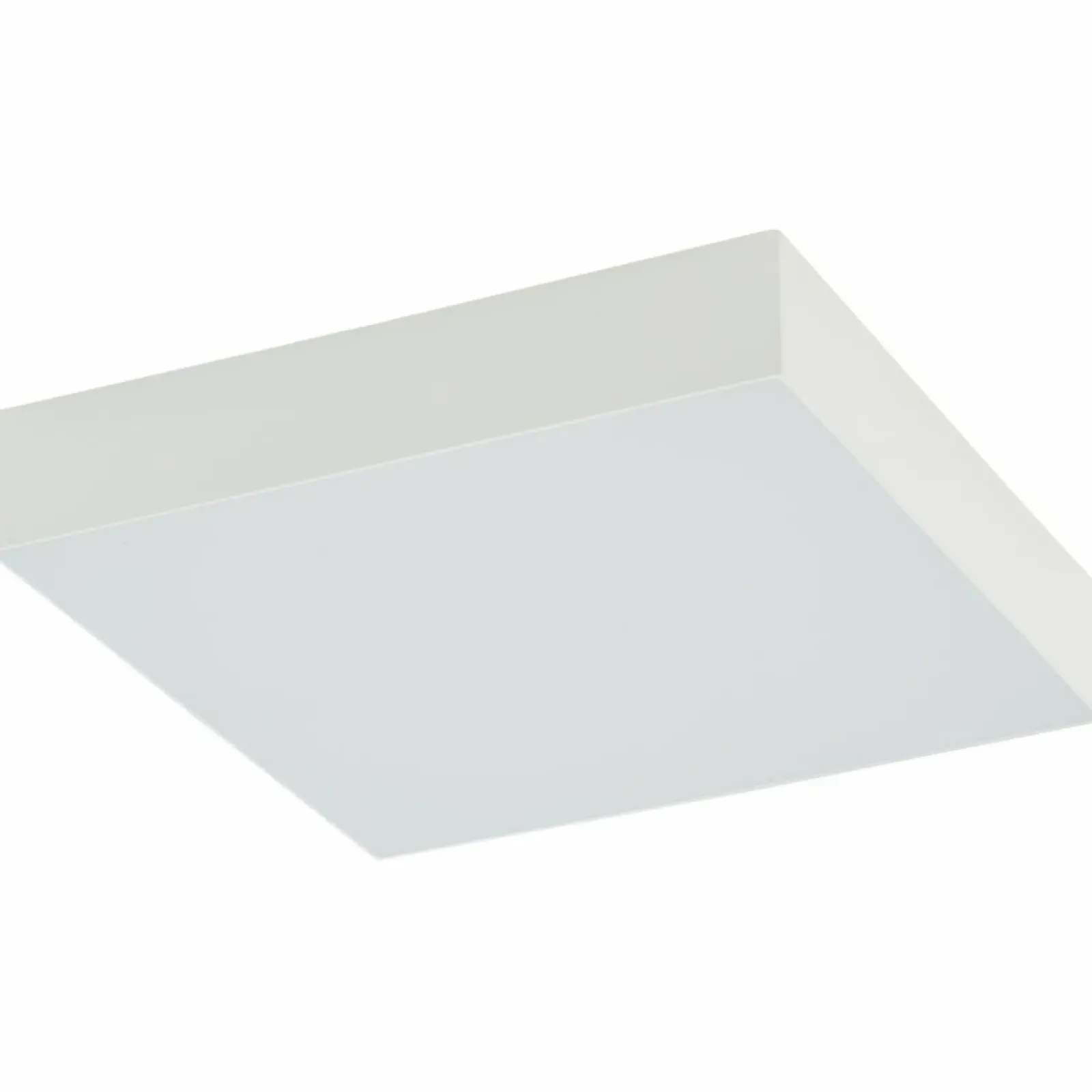 Sklep Kaja Lampa LED z ciepłym światłem 21x21cm 3000K 10422 LID SQUARE LED | Kaja* Plafony Klasyczne|Lampy Led